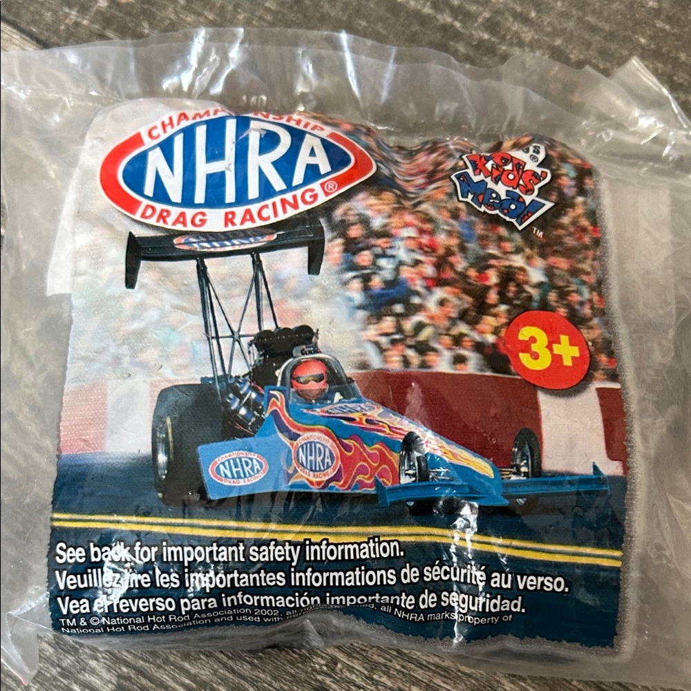 Wendy's Kids Meal 2002 NHRA Championship Drag Racing Car Toy New In Package